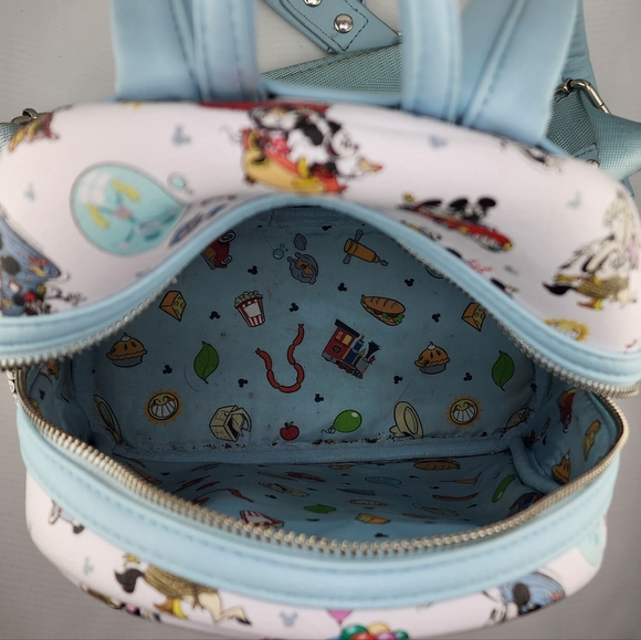 Loungefly Vintage Mickey & Minnie Mini Backpack - Picture 3 of 4